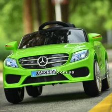 Детский электромобиль M 2772 EBLR-5 Mercedes, мягкое сиденье, зелёный